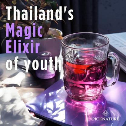 Organic Purple Hibiscus and Butterfly Pea Flower Tea